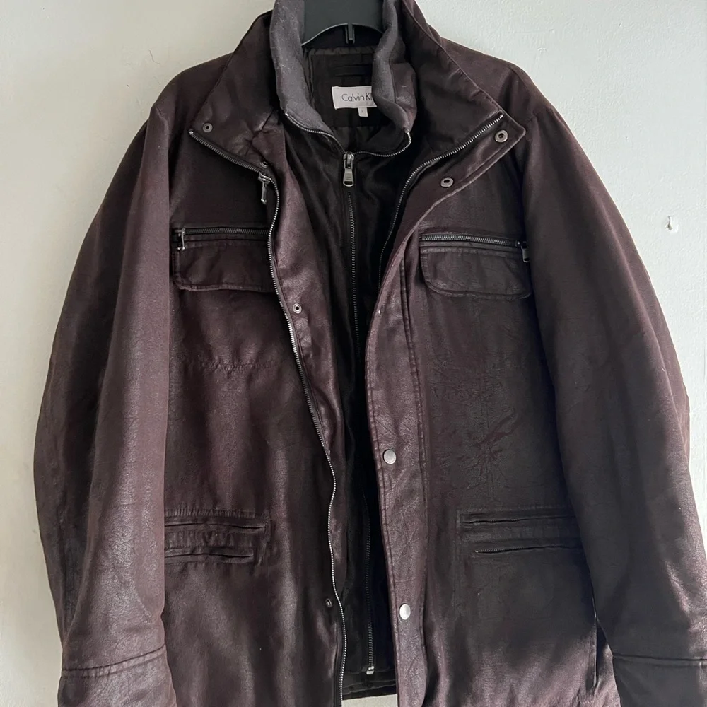 Calvin Klein coat size Large - Picture 3 of 5